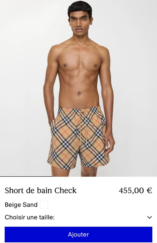 Мъжки Къси Панталони BUR002