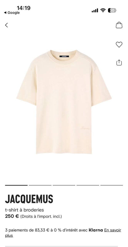 Мъжка Тениска JAC008 Oversize