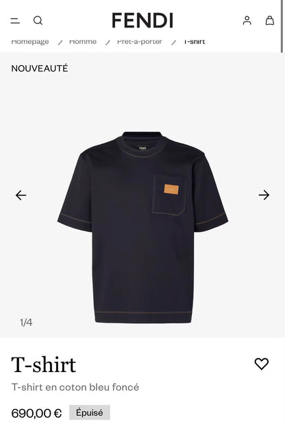 Мъжка Тениска FEN025 OVERSIZE