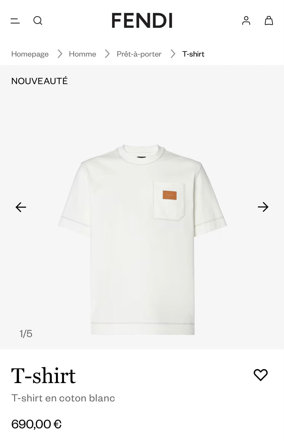 Мъжка Тениска FEN024 OVERSIZE